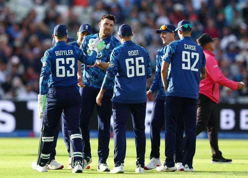 Image for Cricket-England thrash West Indies by 238 runs in opening ODI clash