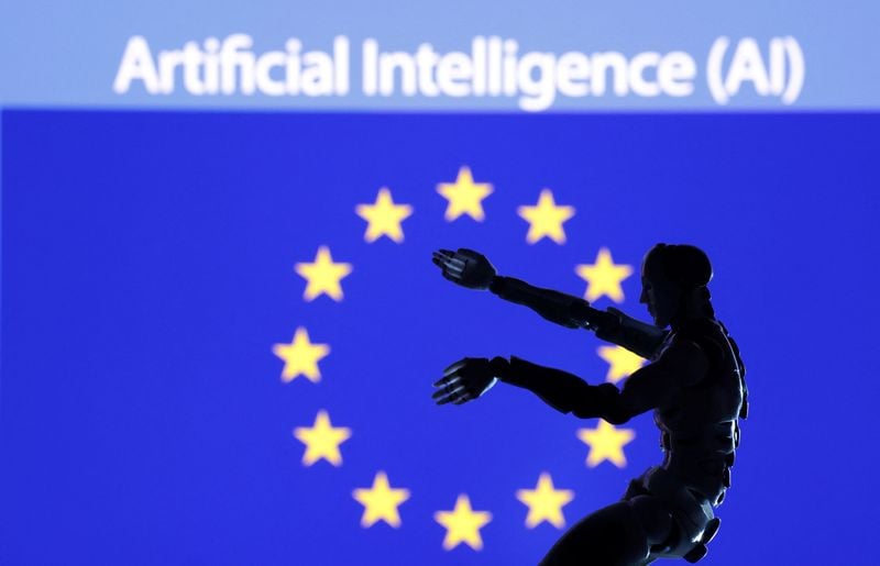 Image for EU weighs pausing parts of landmark AI act in face of US and big tech pressure, FT reports
