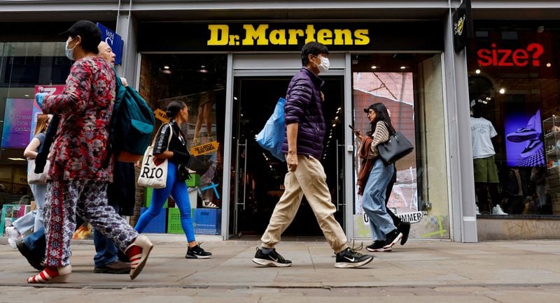 Image for Dr Martens boot sales slow as fewer discounts deter shoppers