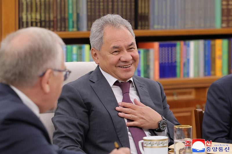 Image for Russian presidential security official Shoigu arrives in North Korea, reports TASS