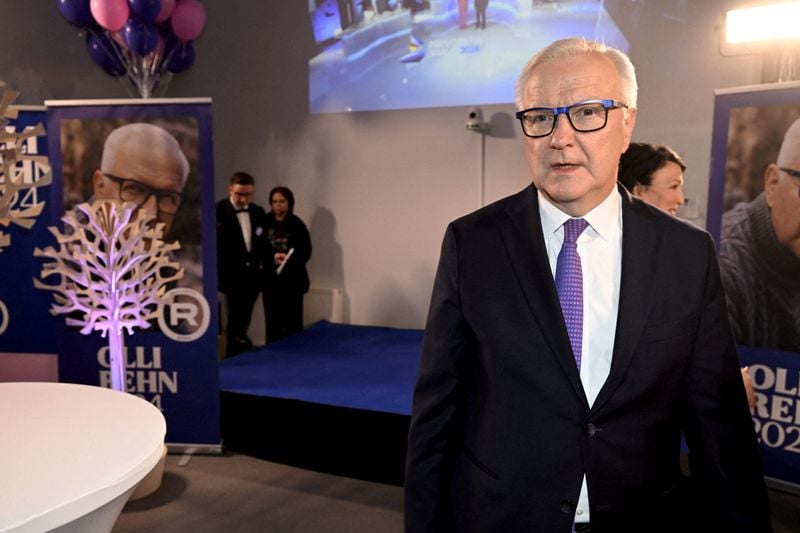 Image for Growth in euro area highly uncertain due to trade war and tensions, ECB's Rehn says