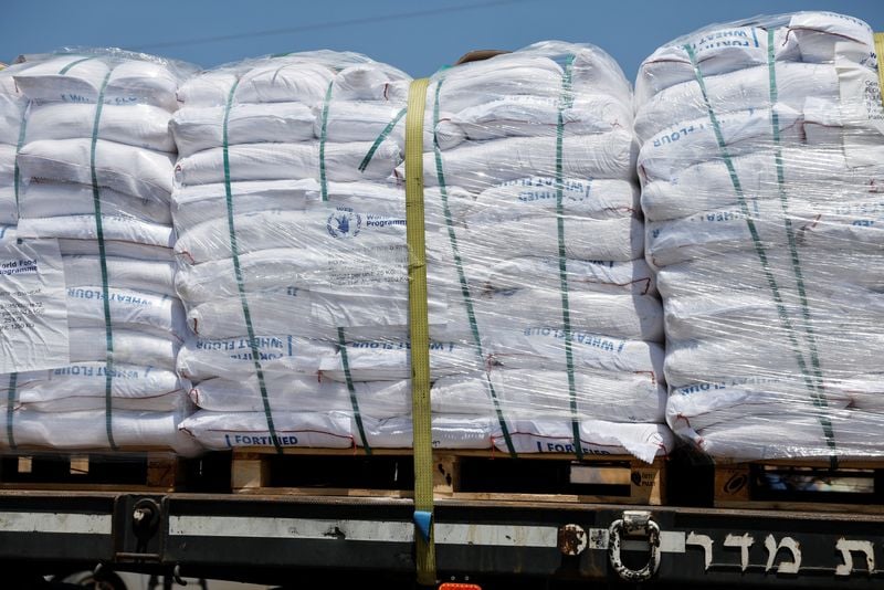 Image for UN says most flour delivered in Gaza looted or taken by starving people