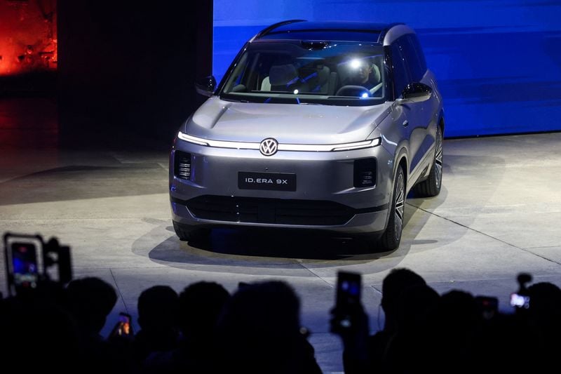 Image for Volkswagen deliveries down at start of year, weighed by China woes