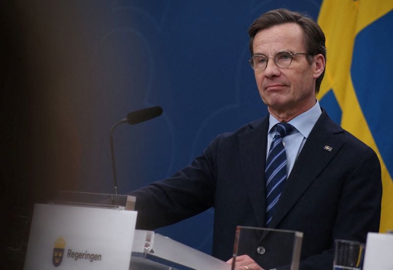 Image for Swedish PM Kristersson's Moderates party wants to form majority government with Sweden Democrats after September election