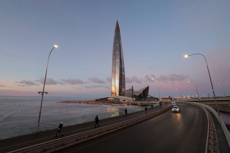 Image for Russia's Gazprom first-half net profit down 6% to $12 billion