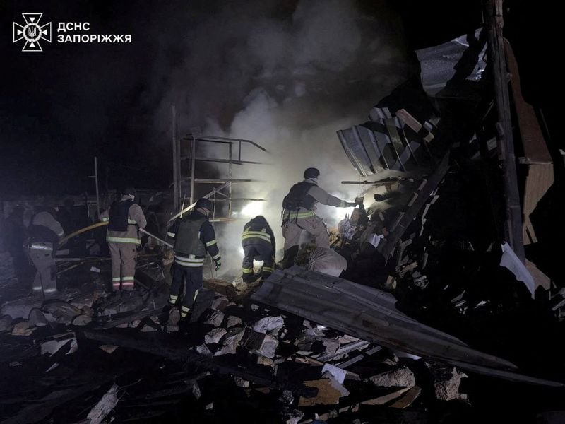 Image for Russia says it captures village in Zaporizhzhia, Ukraine defending major town