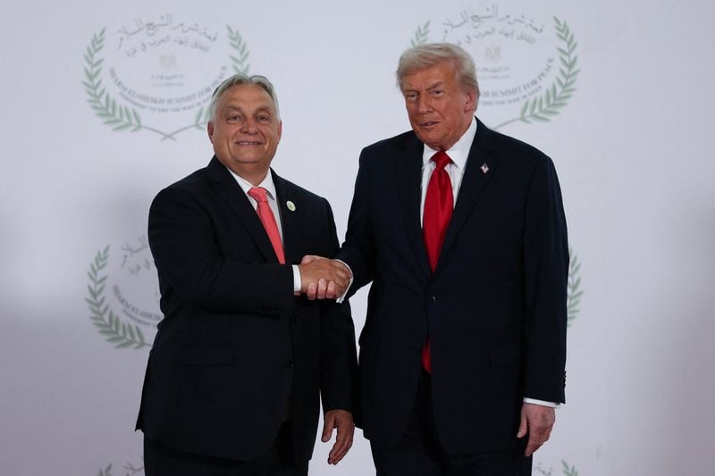 Image for Hungary's Orban to visit Trump, discuss path to US-Russia meeting