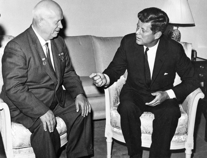 Image for Russia names great-granddaughter of Soviet leader Khrushchev as 'foreign agent'
