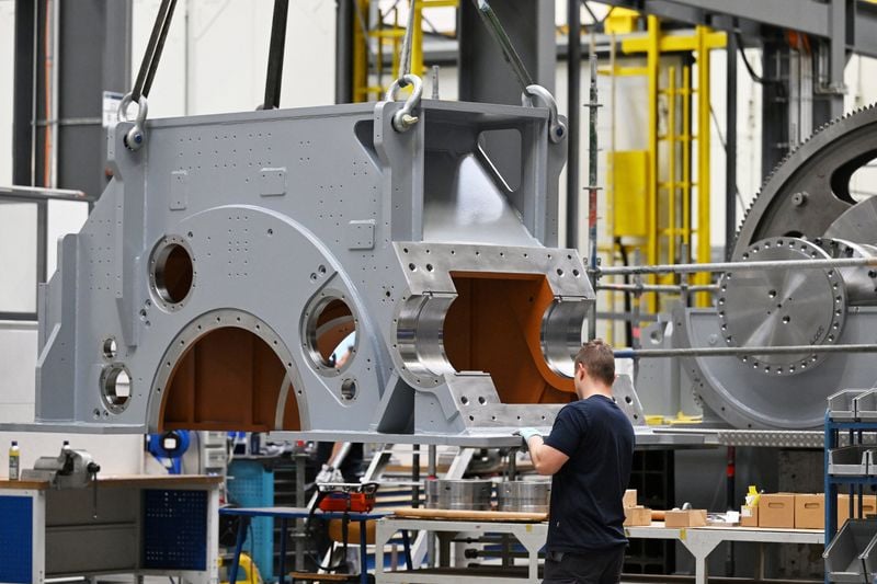 Image for German industrial recovery still tentative despite rising exports