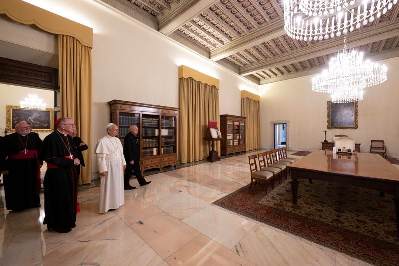 Image for Moving back in: Pope Leo expected to live at Vatican's Apostolic Palace