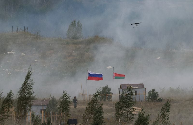 Image for US military confirms it sent observers to Russia-Belarus war games