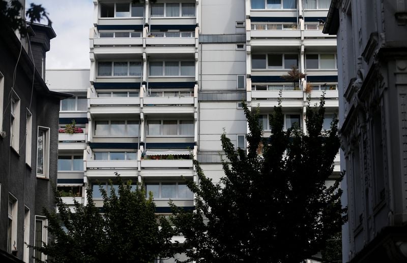 Image for German apartment building permits rise 30% in July as sector steadies