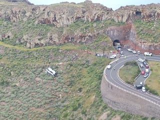 Image for One dead, 27 injured as bus carrying British tourists crashes in Spain's La Gomera