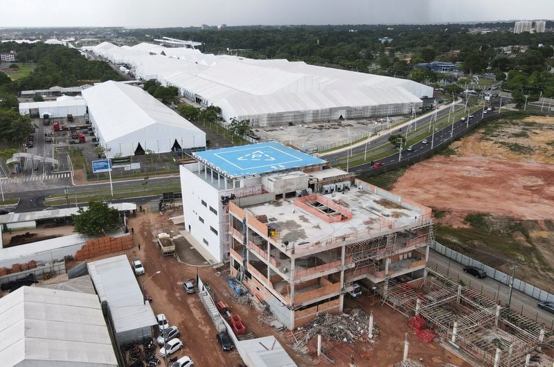 Image for Construction still in progress in Belem as Brazil readies to host COP30