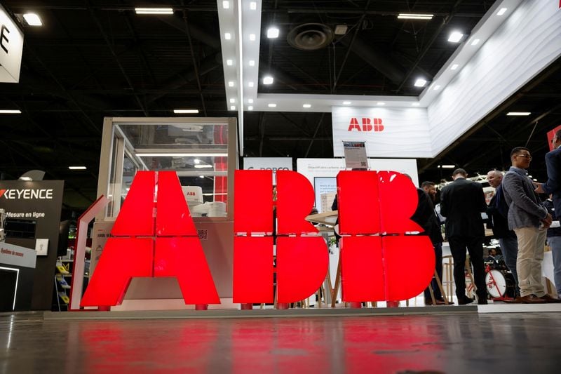 Image for ABB shares fall after sales target remains unchanged