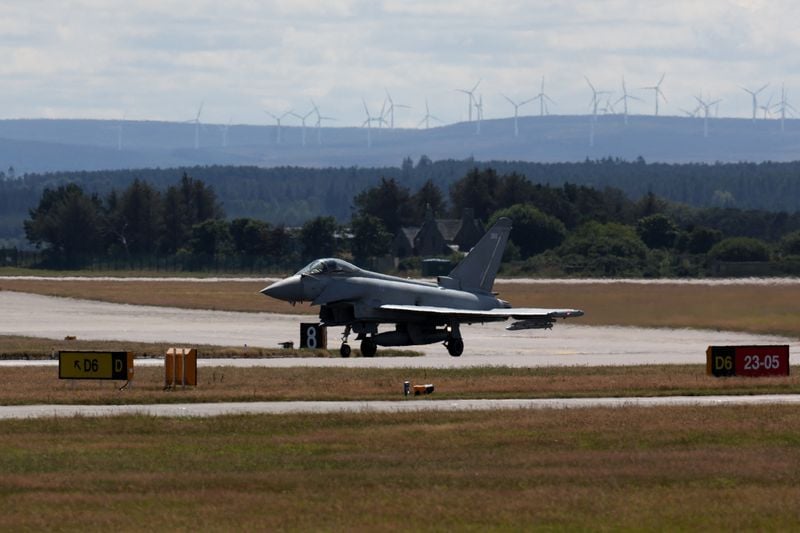Image for UK to spend $608 million on radar upgrade for Typhoon fighter jet