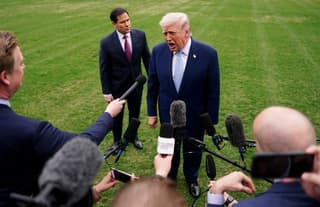 Image for Trump says US getting close to meeting objectives in Iran war