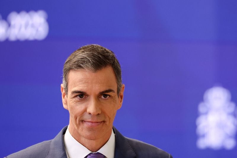 Image for Spain's PM says he will send warship to protect Gaza aid flotilla