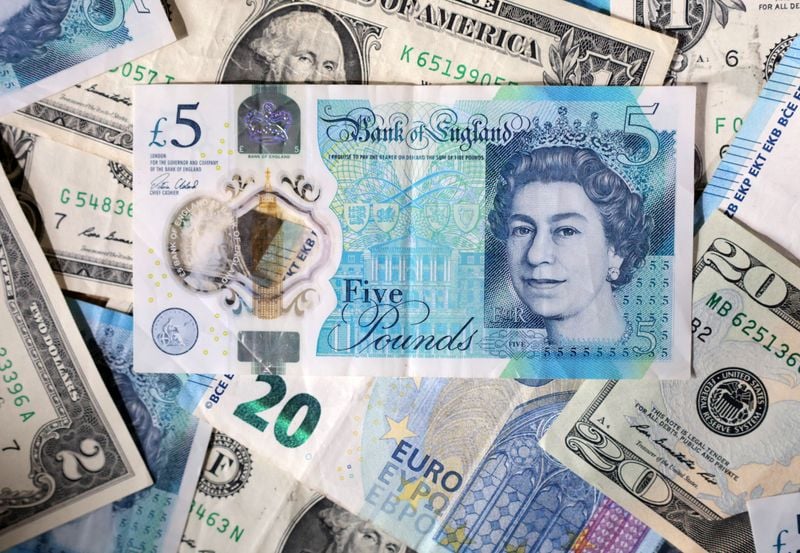 Image for Sterling set for fourth monthly rise against a weakened dollar