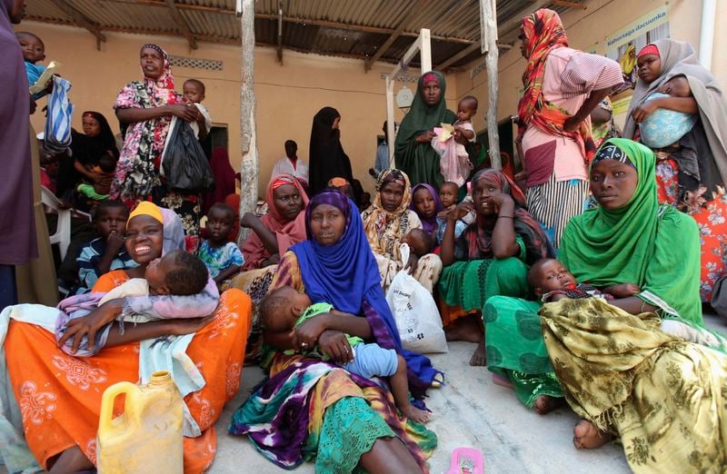 Image for Four African states running out of special food for starving children, aid group says