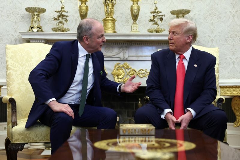 Image for Trump warns EU on retaliatory tariffs, says Irish tax policies lured US firms