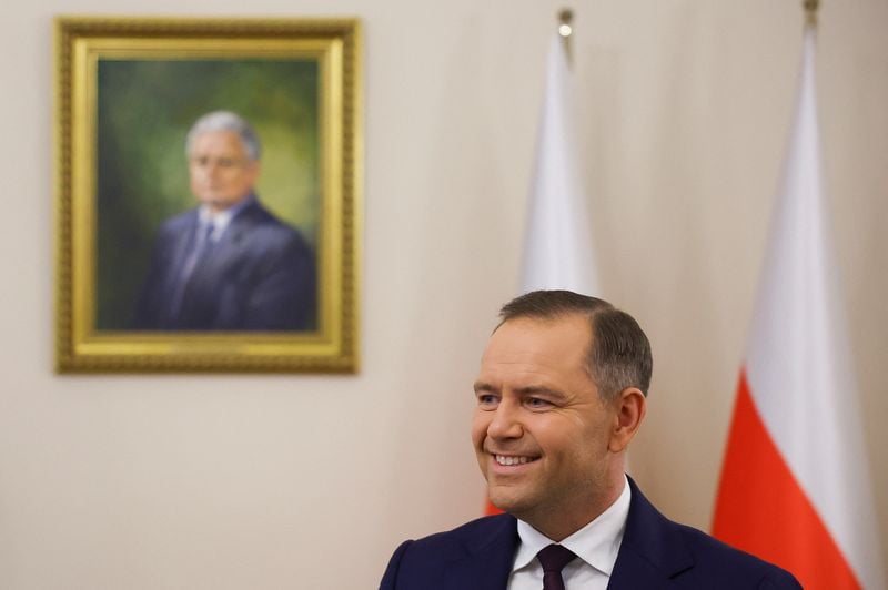 Image for Poland's new president draws battlelines with government over constitution