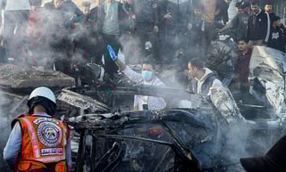 Image for Israeli fire kills four Palestinians in Gaza, medics say