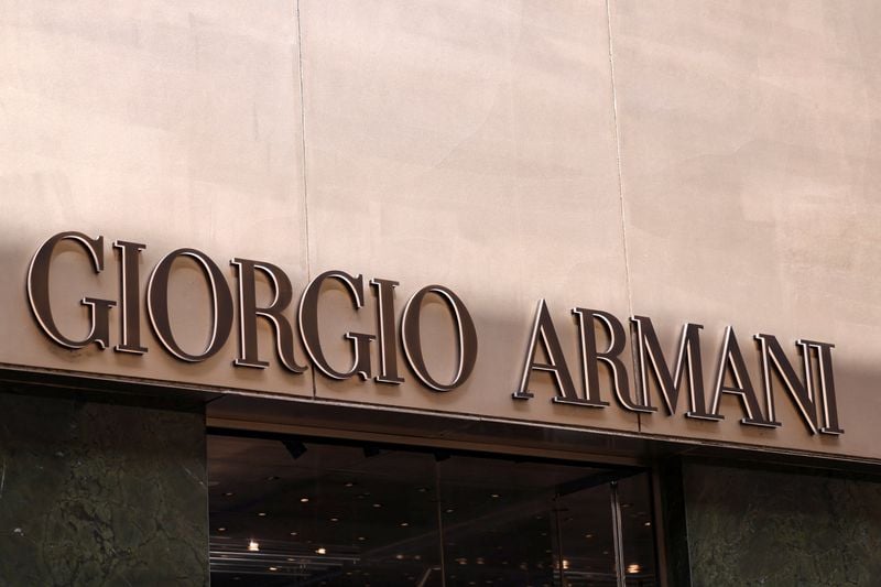 Image for Italy antitrust fines Giorgio Armani 3.5 million euros for unfair commercial practices