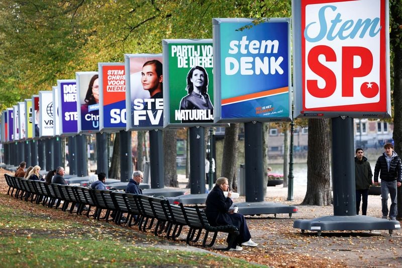 Image for Factbox-Who are the main candidates in the Dutch election?