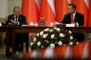 Image for Polish president vetoes EU defence loan bill