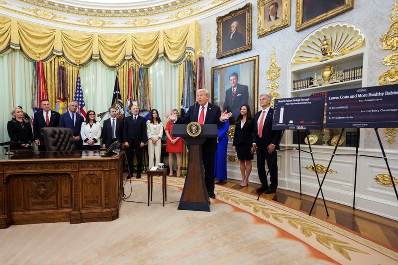 Image for Trump, Merck KGaA announce deal to cut some IVF drug prices