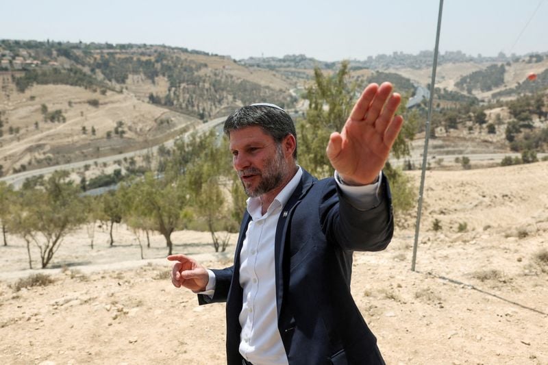 Image for Israel's Smotrich says he is drawing up West Bank annexation maps