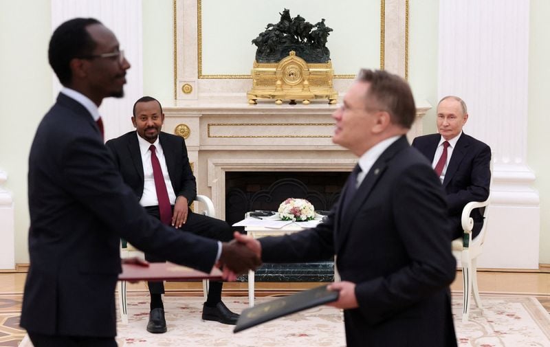 Image for Russia, Ethiopia sign document calling for construction of nuclear plant