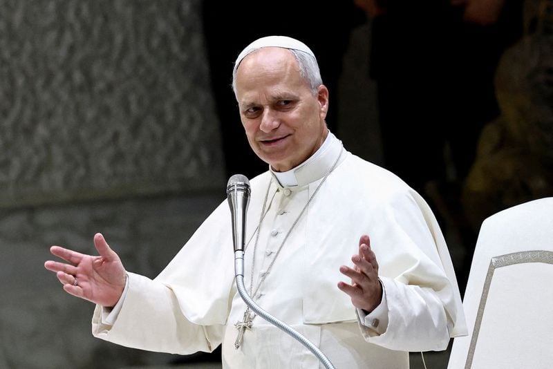 Image for Pope Leo decries 'grave crime' of mistreatment of immigrants