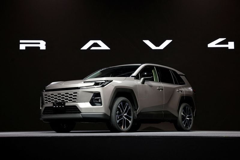 Image for Toyota debuts new software system in revamped RAV4