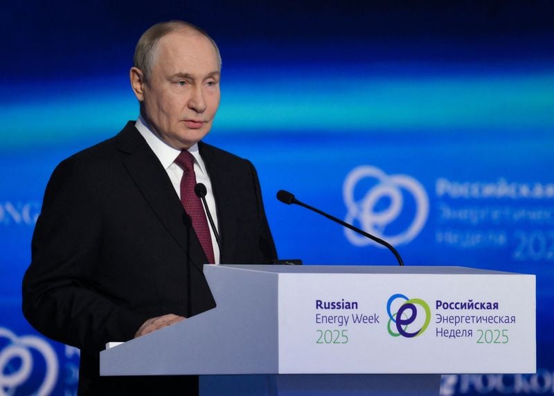 Image for Putin speaks on oil, gas, coal and nuclear at Russian Energy Week