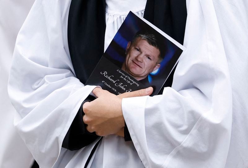 Image for Boxing-Ricky Hatton's funeral draws thousands in Manchester tribute