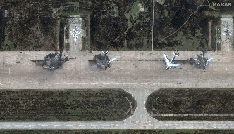 Image for Ukrainian attack damaged 10% of Russia's strategic bombers, Germany says