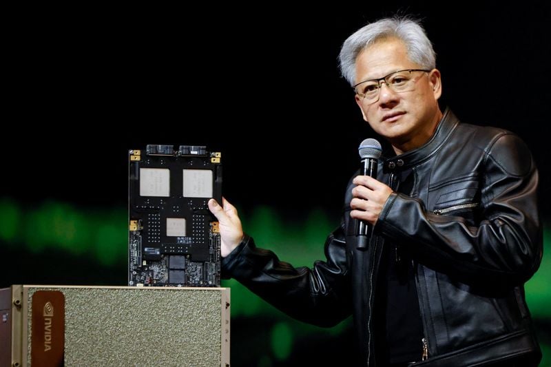 Image for Nvidia discloses more China risks, but CEO praises Trump