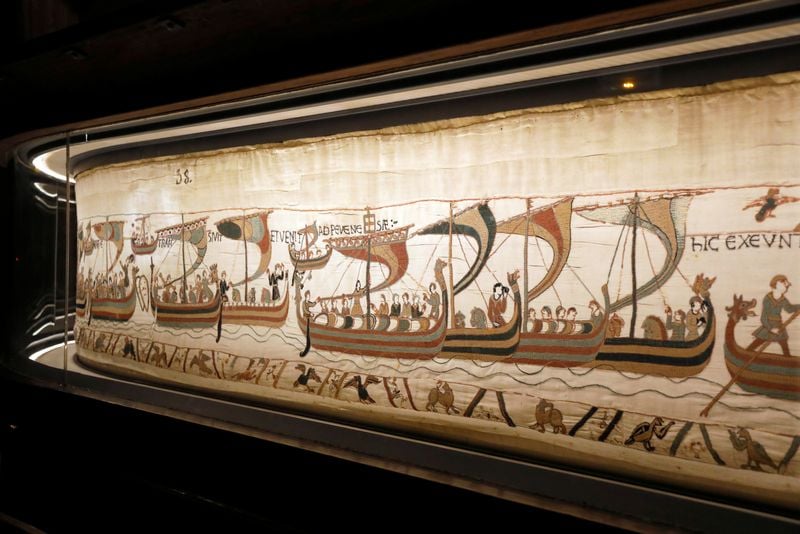 Image for French petition seeks to block Bayeux tapestry's loan to Britain