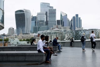 Image for UK economy grows 0.2% in three months to January, less than expected
