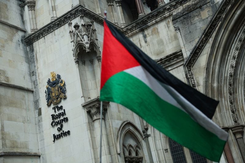 Image for Palestine Action's co-founder asks UK court to overturn terror group ban