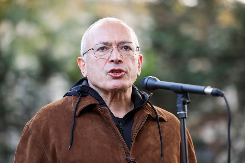 Image for Russia accuses Khodorkovsky and other exiled Kremlin critics of conspiring to seize power