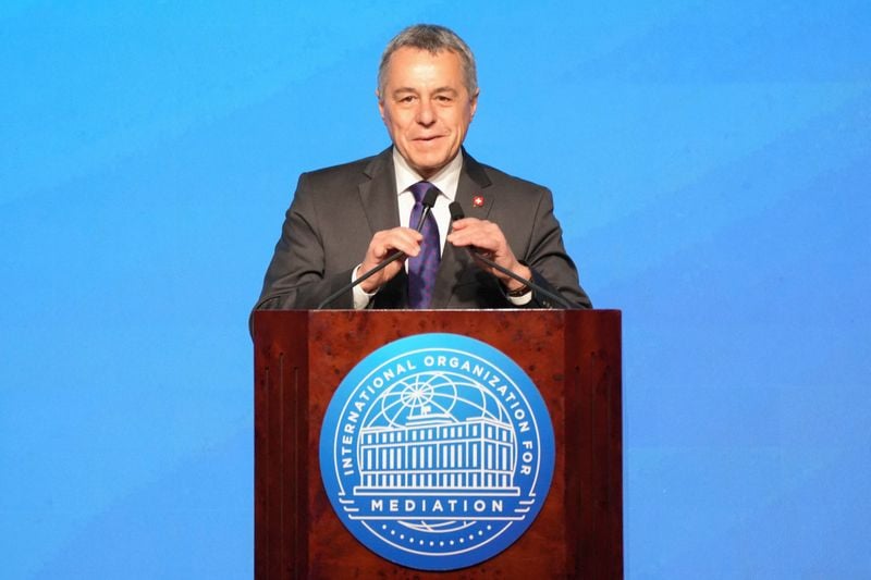 Image for Switzerland ready to host Putin for any Geneva peace talks, minister says