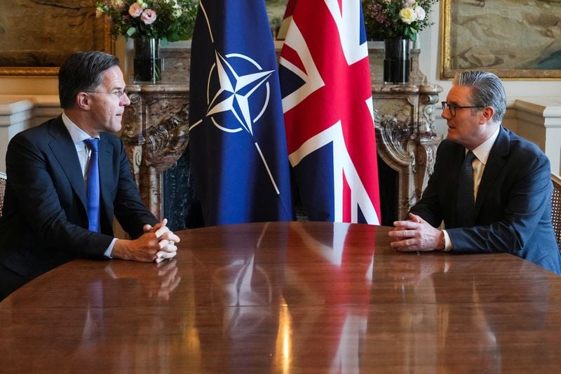 Image for UK PM Starmer to discuss NATO defence spending plans with Rutte on Monday