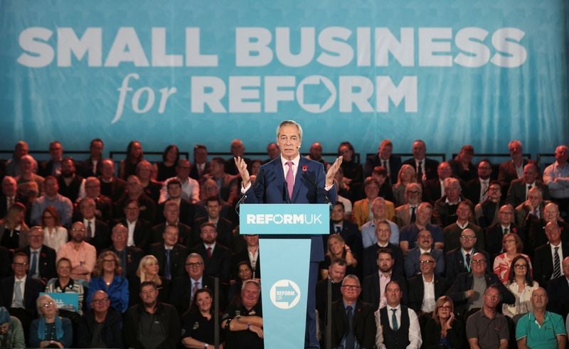 Image for Nigel Farage's Reform lands one of Britain's biggest ever political donations