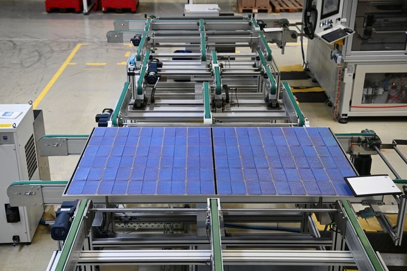 Image for Swiss solar panel maker Meyer Burger files for insolvency for German subsidiaries