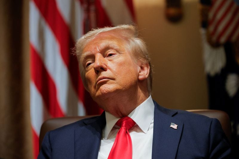 Image for EU vows to react 'firmly' after Trump says he will put tariffs on EU imports