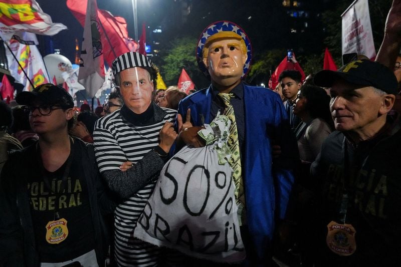 Image for Analysis-Trump tariffs put Bolsonaro and Brazilian right in a bind