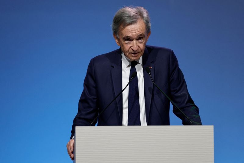 Image for LVMH shares dive after results cast doubt on luxury recovery